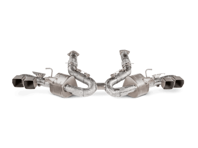 Akrapovic Slip-On Line for Chevrolet Corvette C8 Titanium Exhaust