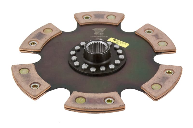 ACT 6-Pad Rigid Race Clutch Disc with Ceramic Friction Materials - Image 2