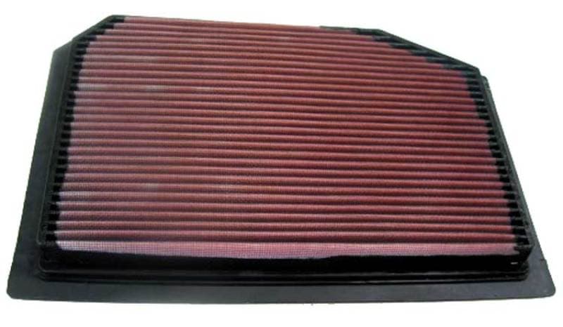K&N Engineering Drop-In Air Filter Washable Reusable High-Flow for Multiple V...