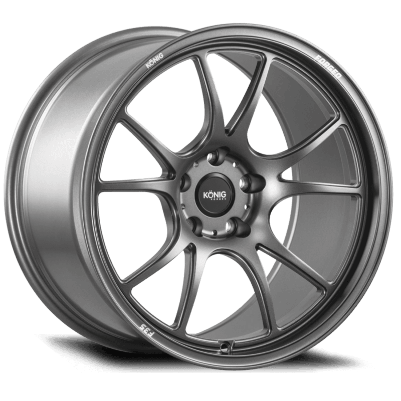 Konig Forged F3S 18x8.5 5x114.3 ET35 Satin Charcoal Wheels