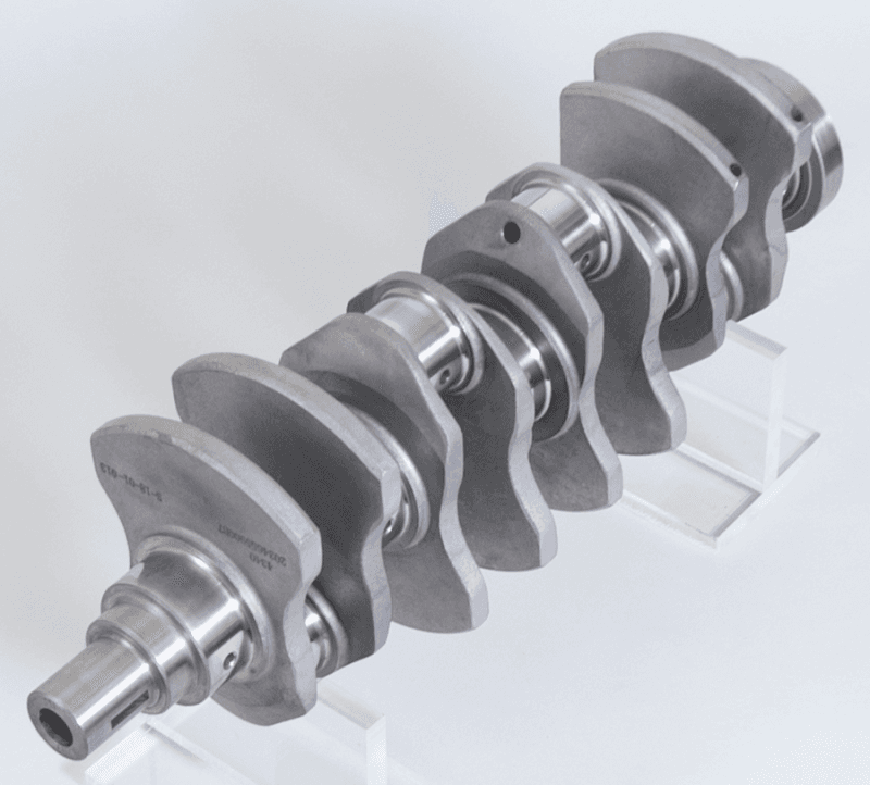 Eagle Forged 4340 Steel Crankshaft 4-Cyl Non-Twist Forging with .125" Fillet ... - Image 2