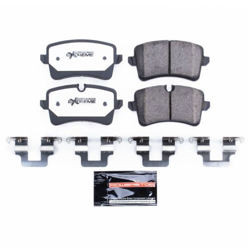 PowerStop Z26 Ceramic Brake Pads for Muscle Cars Low-Dust Carbon-Fiber Compound