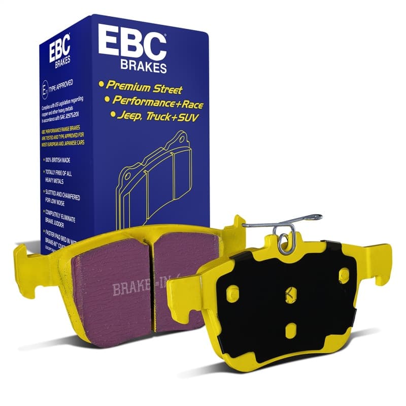 EBC Yellowstuff Brake Pad Set for Street and Track Driving High Performance