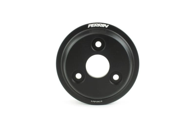 Perrin Performance Water Pump Pulley for 22-25 Subaru WRX Lightweight Black - Image 3