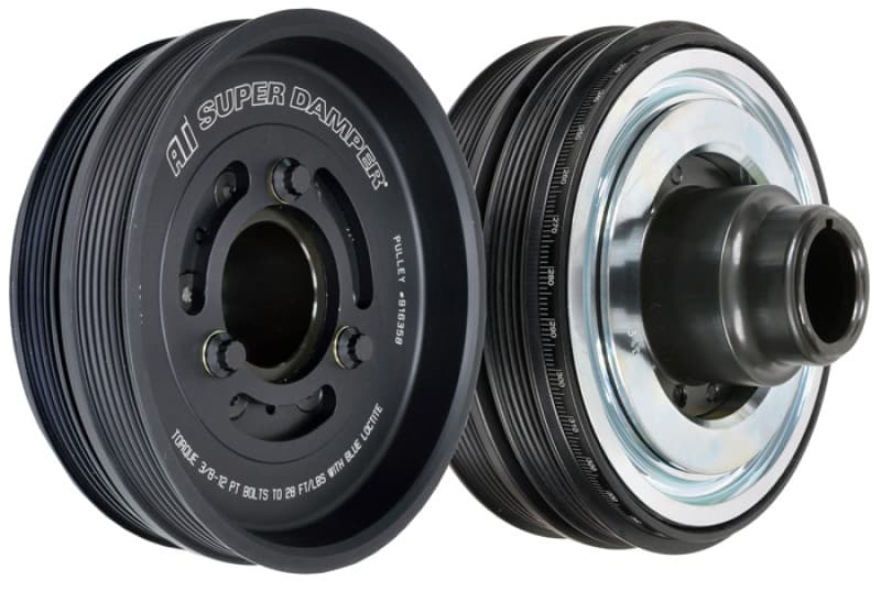 ATI Pulleys for Chevy C6 6-Piston 355mm Brake System