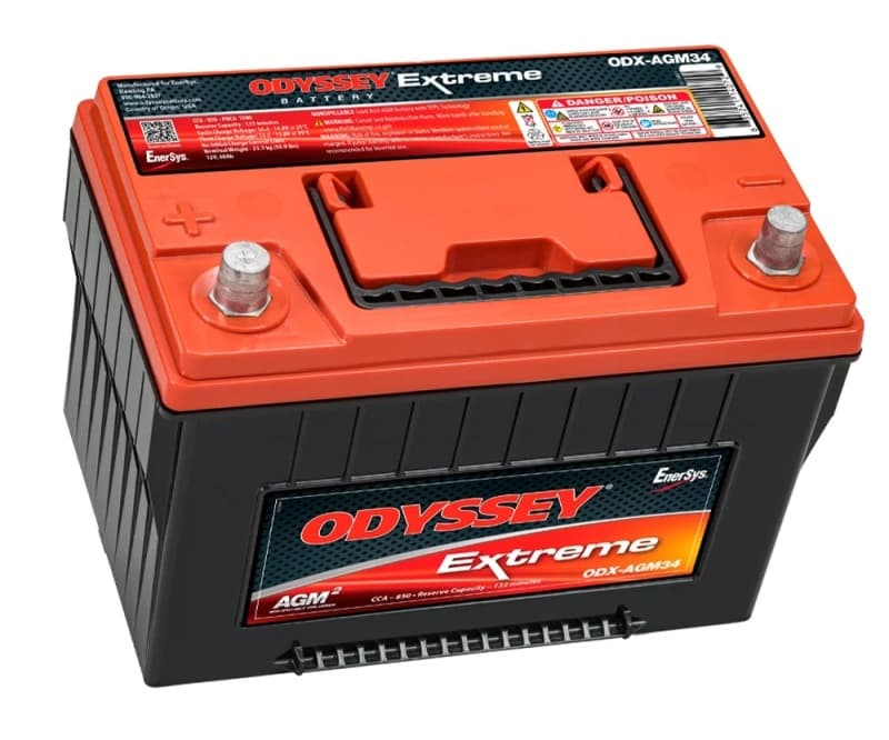 Odyssey Battery AGM2 TPPL Battery ODX-AGM34 Thin Plate Pure Lead High Power