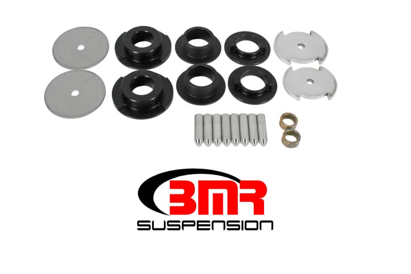 BMR Suspension Cradle Bushing Lockout Kit for Chevy Camaro CNC Delrin Inserts