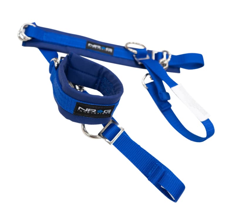 NRG Arm Restraints SFI 3.3 One Pair Blue