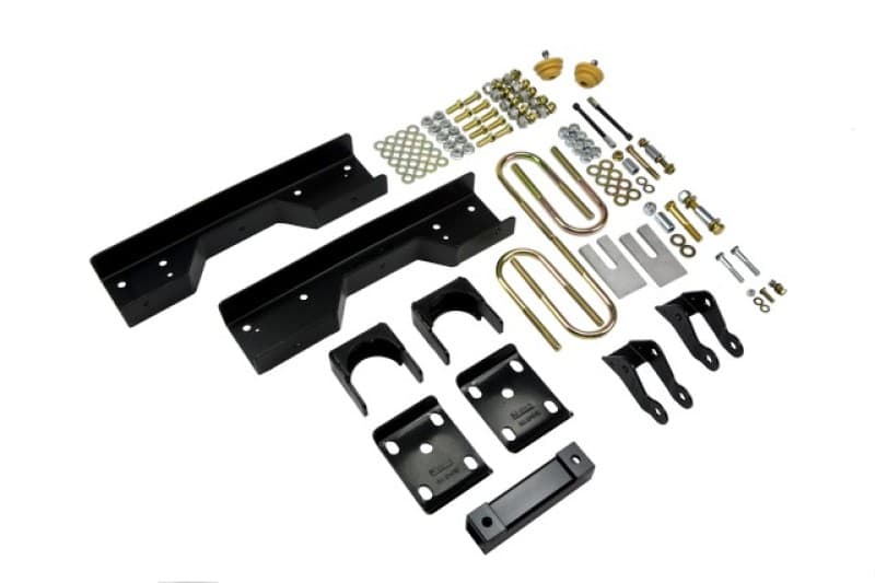Belltech Rear Axle Flip Kit for Trucks Steel Powder Coated with Grade 8 Hardware - Image 2