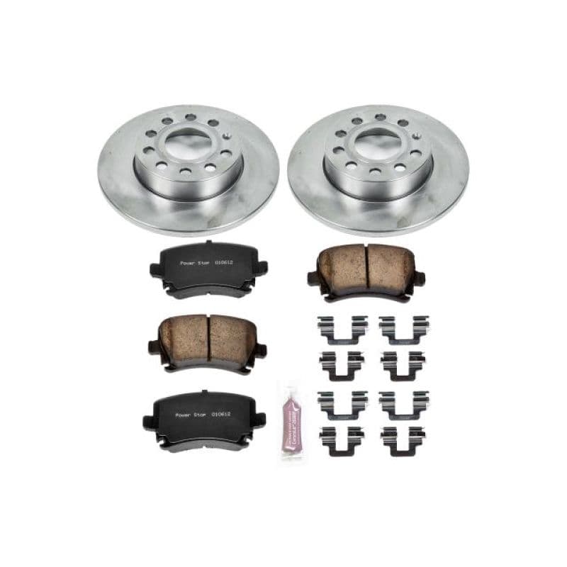 PowerStop Autospecialty Brake Kit with Z17 Ceramic Pads and Rotors