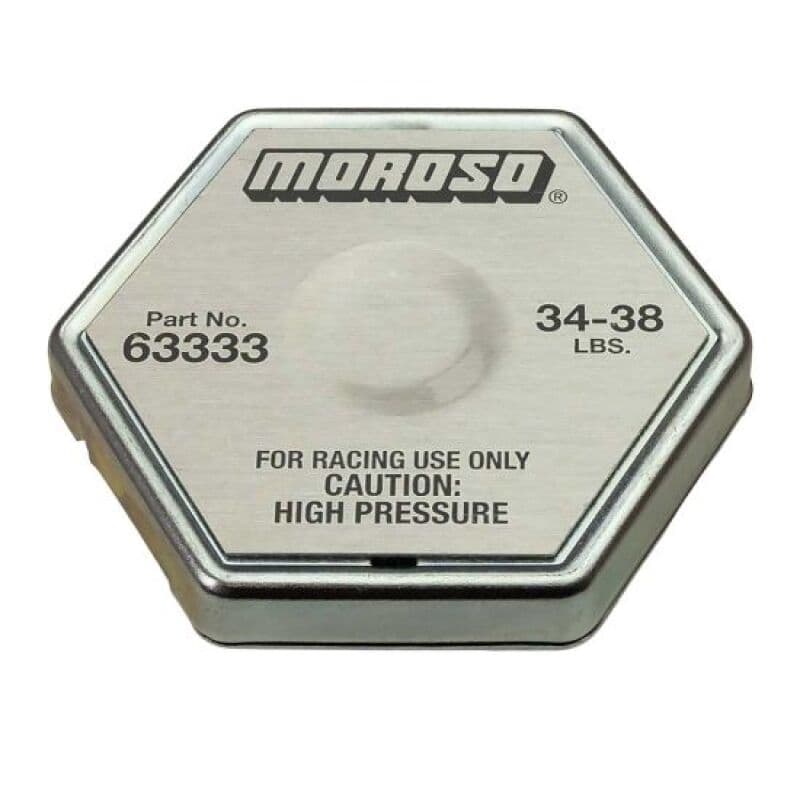 Moroso Racing Radiator Cap 34-38 PSI