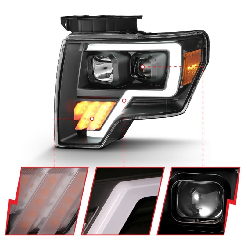 ANZO LED Projector Headlights for Chevy C6 - Image 4