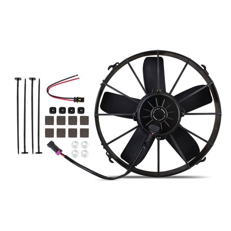Mishimoto Electric Fan 12" Race Line 1850 CFM Heavy-Duty Universal - Image 4