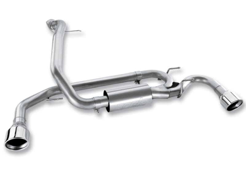 Borla Axle Back S-Type Exhaust for 2007-08 Jeep Wrangler 2-Door & 4-Door