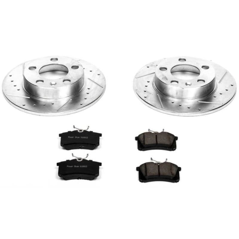 PowerStop Z23 Evolution Sport Brake Kit for Daily Driver Carbon-Fiber Ceramic...