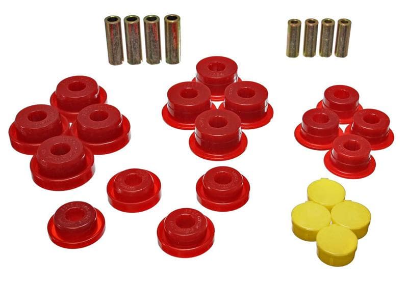 Energy Suspension Control Arm Bushings Front & Rear Hyper-Flex Polyurethane - Image 3