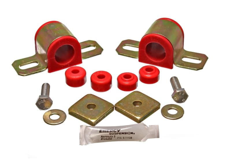 Energy Suspension Sway Bar Bushings Hyper-Flex Polyurethane Red - Image 2