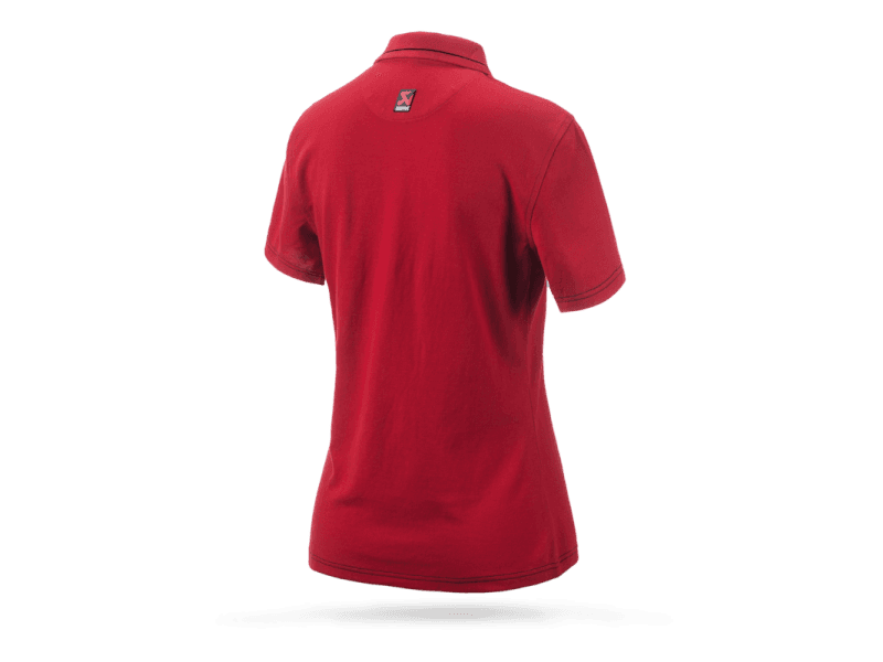 Akrapovic Corpo Polo Red Womens - M - Image 2