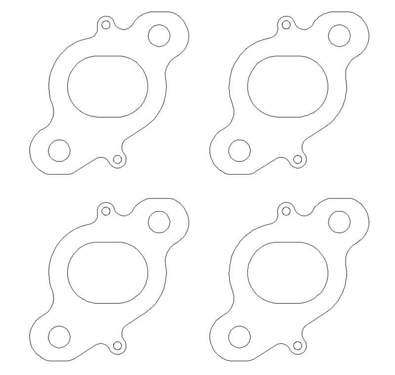 Cometic Gasket MLS Exhaust Manifold Gasket Multi-Layer Steel High Pressure C4523