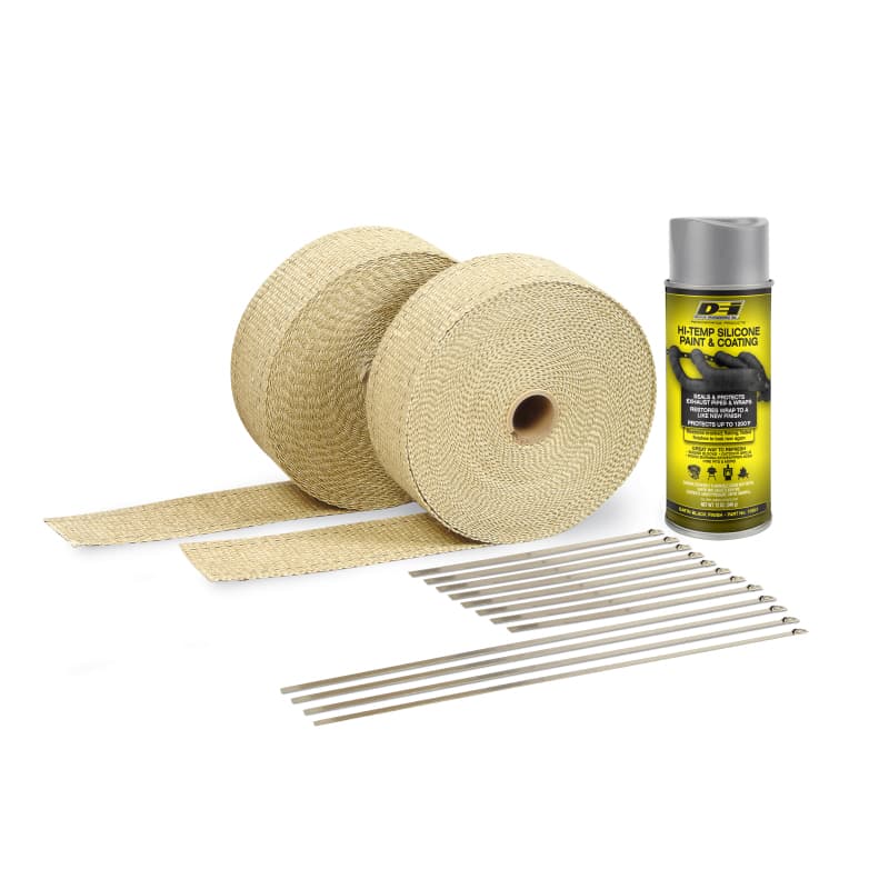 DEI Exhaust Wrap Kit for Headers 2in x 50ft Rolls with HT Silicone Coating - Image 2