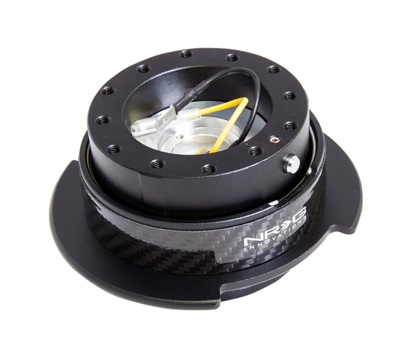 NRG Quick Release Kit Gen 2.5 with Carbon Fiber Ring - Black - Image 2