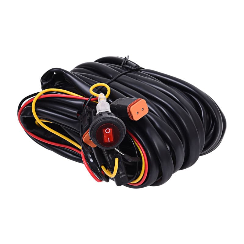 KC HiLiTES Wiring Harness for 2 Lights up to 55W Each with 2-Pin Deutsch Conn... - Image 2