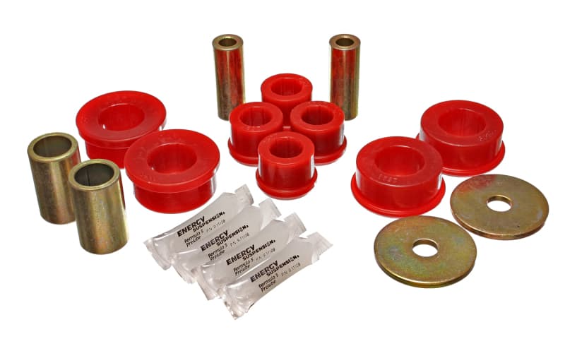 Energy Suspension Control Arm Bushings Hyper-Flex Polyurethane Red - Image 2