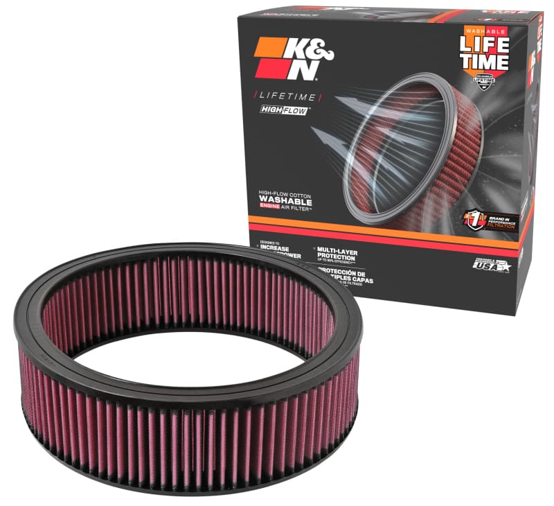 K&N Engineering Drop-In High-Flow Washable Air Filter E-1500 - Image 3