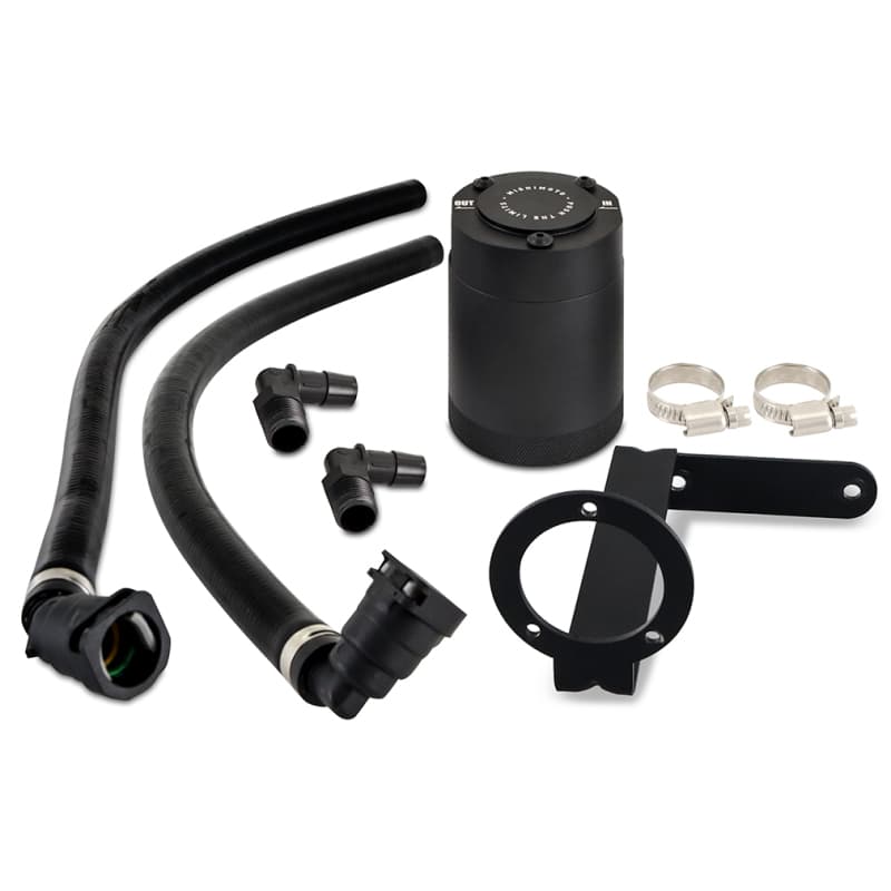 Mishimoto Oil Catch Can for Ford F-150 2011+ Direct-Fit Carbon Fiber - Image 2