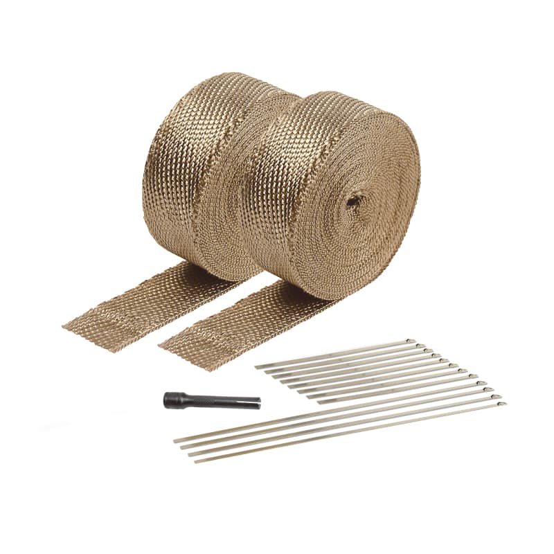 DEI Exhaust Wrap Kit 2in x 50ft Rolls for V8 Headers Complete Set - Image 2