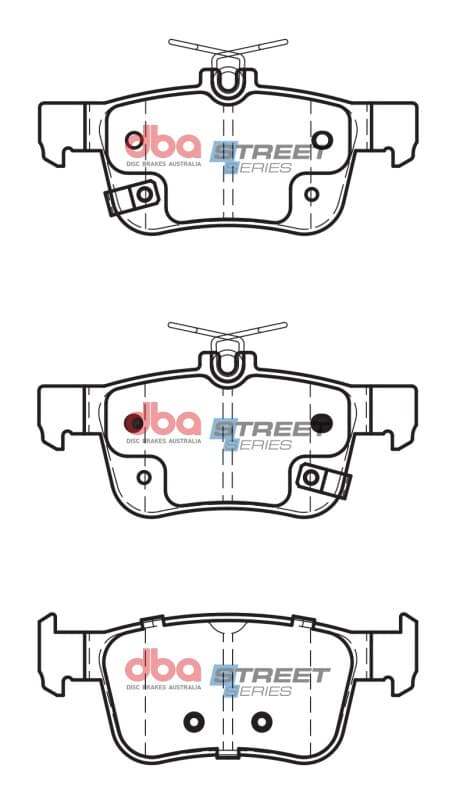 DBA Street Series Brake Pads for OE-Level Performance