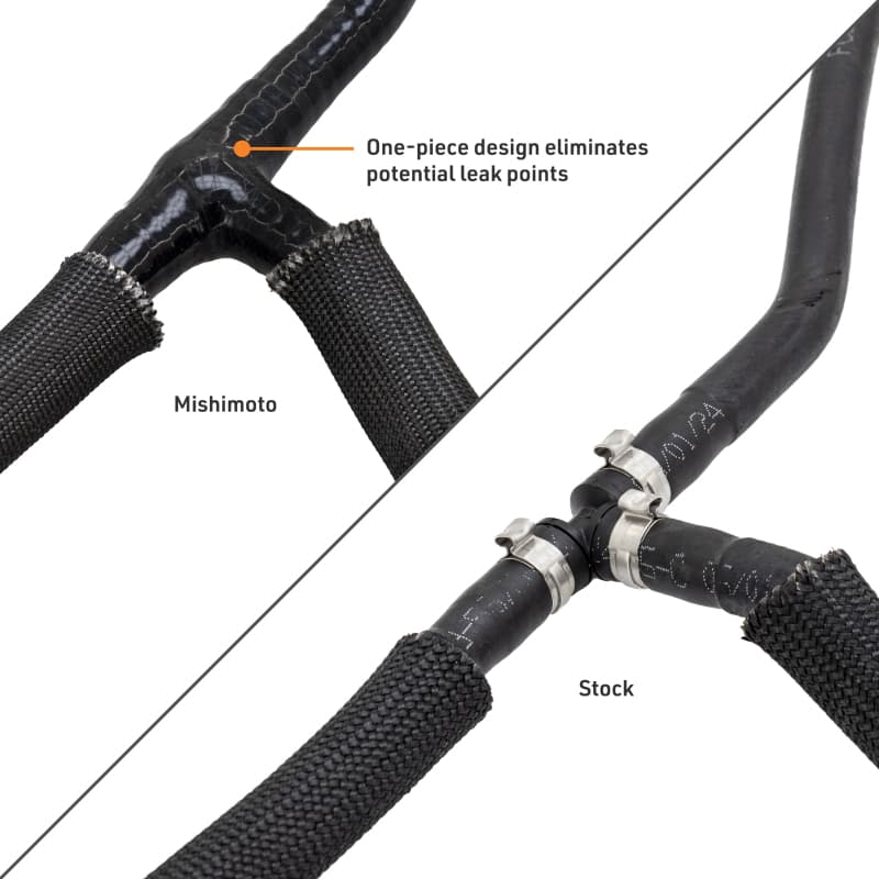 Mishimoto Silicone Radiator Hose for 6.7L Powerstroke One-Piece Y-Hose - Image 5