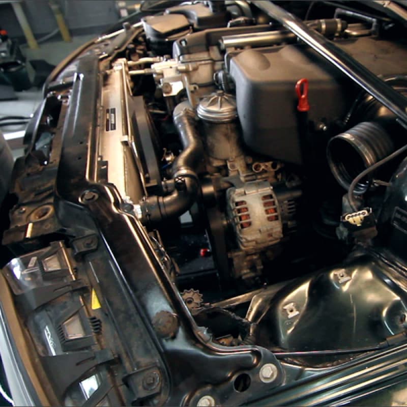 Mishimoto Fan Shroud Kit for BMW E46 M3 16in Electric Fan 1850 CFM