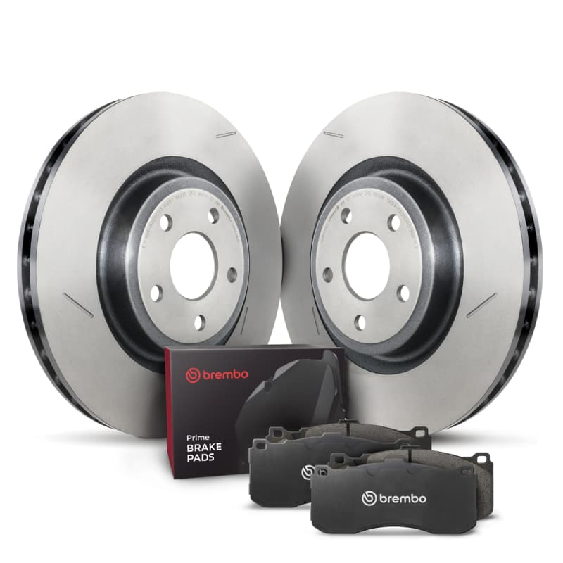 Brembo OE Brake Rotors UV Coated OE Equivalent with Hardware