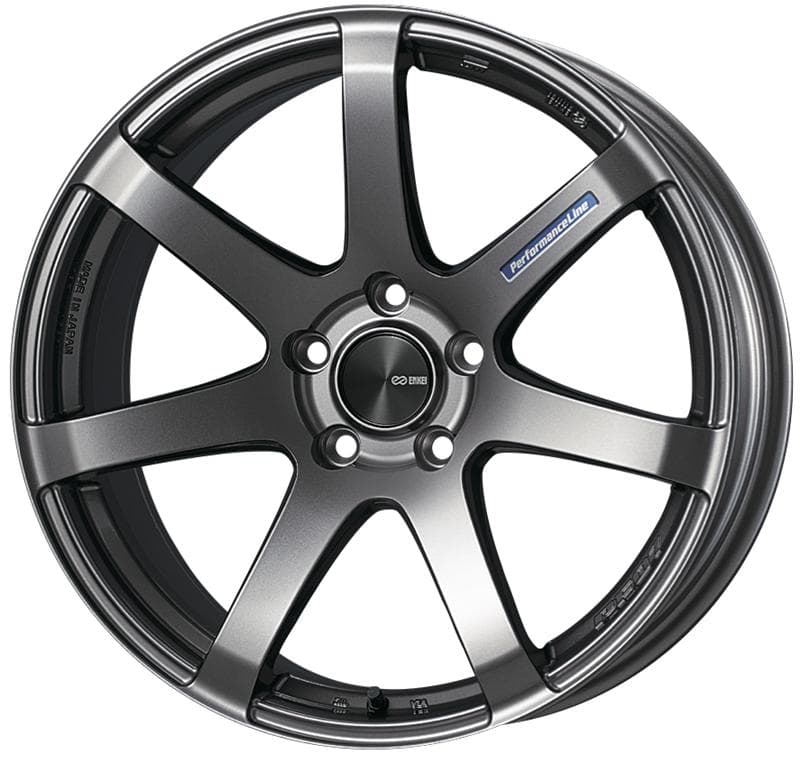 Enkei PF07 17x8 5x114.3 35mm Offset Dark Silver Wheel - Image 2