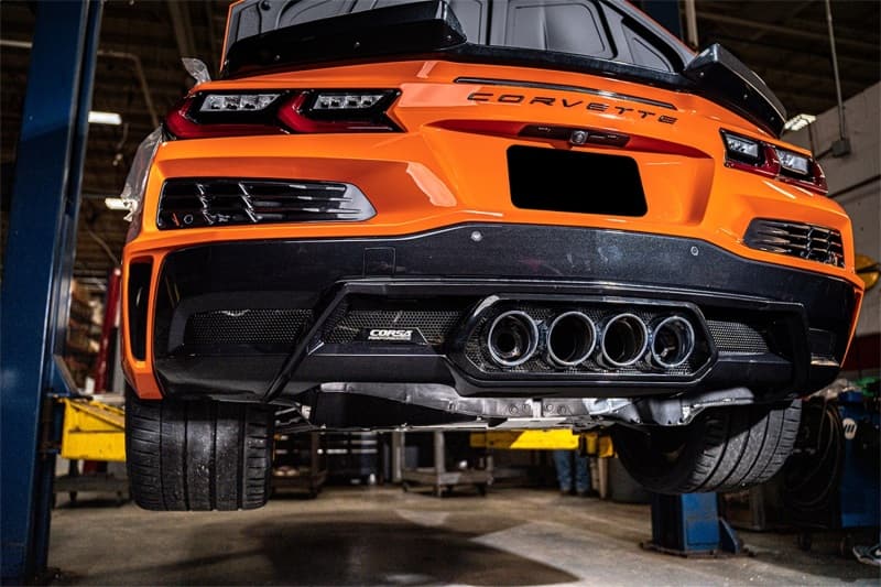 CORSA Performance Heat Shields for C8 Corvette Z06 Black Enhanced Heat Protec... - Image 5