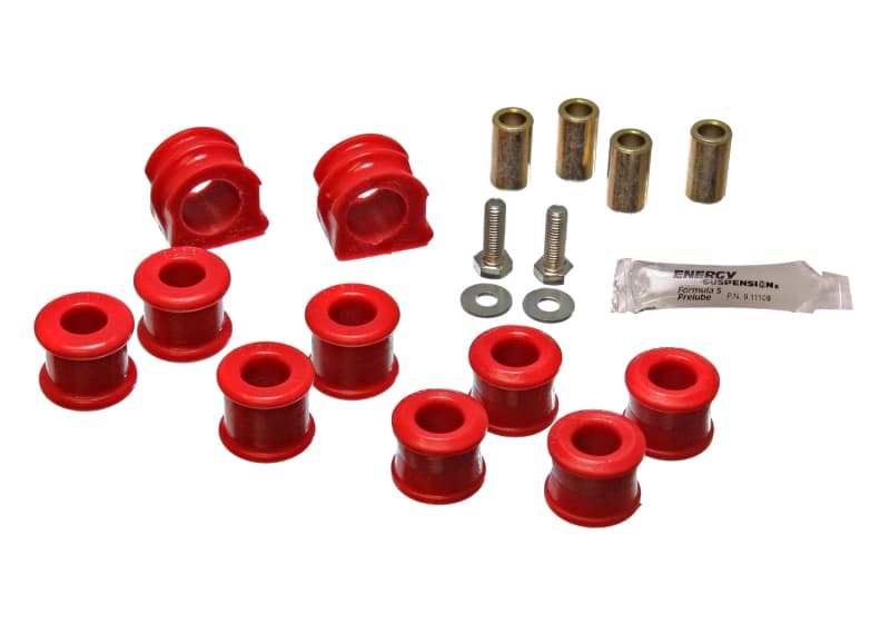 Energy Suspension Sway Bar Bushings Hyper-Flex Polyurethane Red - Image 3