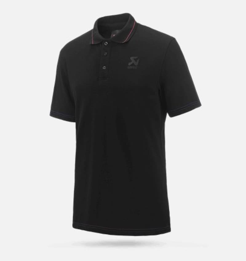 Akrapovic Corpo Polo Black Mens