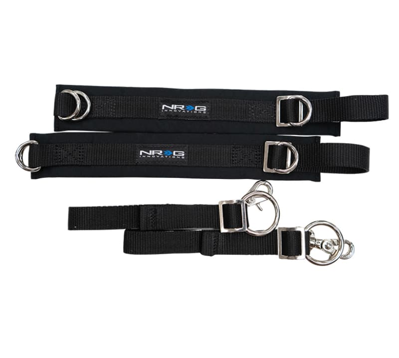 NRG Arm Restraints SFI 3.3 One Pair Black - Image 2