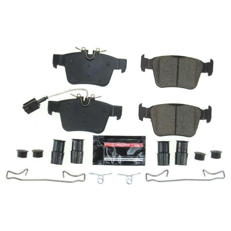 PowerStop Z23 Evolution Ceramic Brake Pads for Chevy C6 Low-Dust Carbon-Fiber