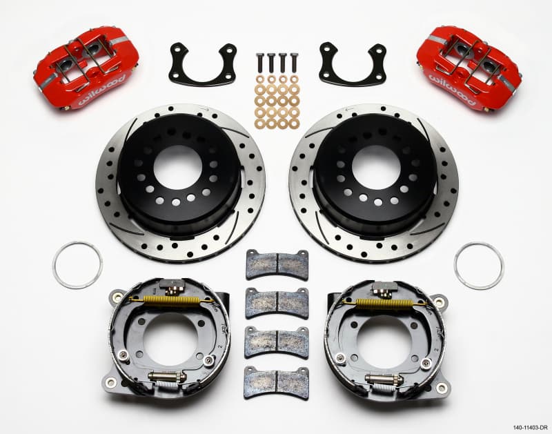 Wilwood Dynapro Rear Disc Brake Kit for Muscle Cars 4-Piston 11" Rotor