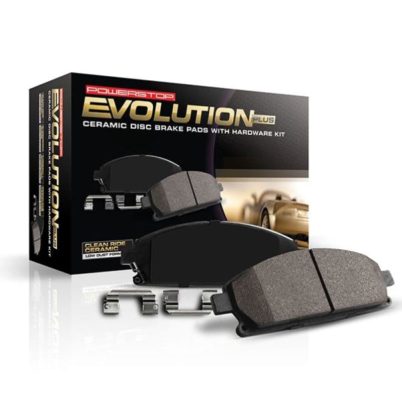 PowerStop Z17 Evolution Plus Ceramic Brake Pads with Hardware