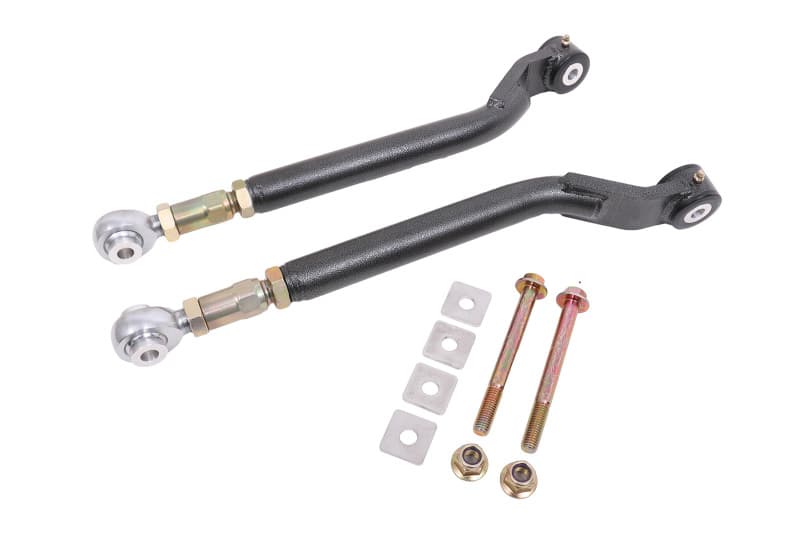 BMR Suspension Rear On-Car Adjustable Toe Rods for 08-17 Challenger Delrin/Ro...