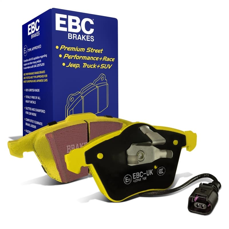 EBC Yellowstuff Brake Pad Set for Street and Track Driving High Performance