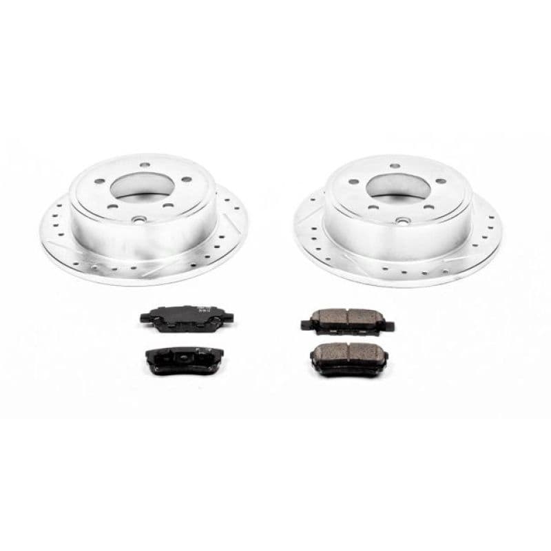 PowerStop Z23 Evolution Brake Kit for Daily Driver with Carbon-Fiber Ceramic ...