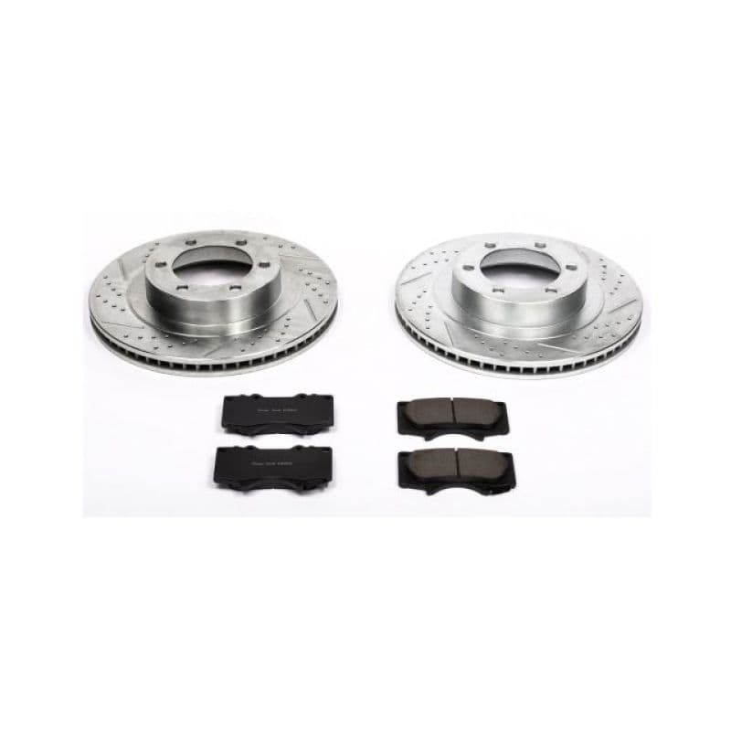 PowerStop Z23 Evolution Brake Kit for Daily Driver with Carbon-Fiber Ceramic ...