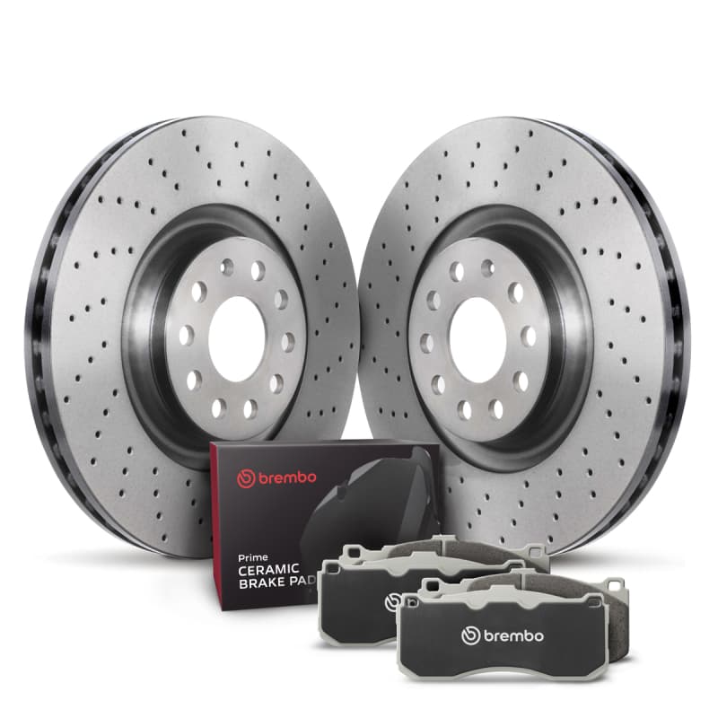 Brembo OE Drilled UV Coated Rotors