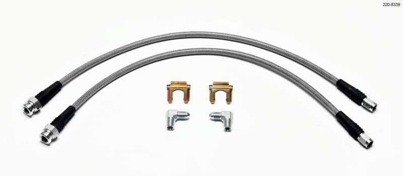 Wilwood Flexline Brake Hose for 1999.5-2003 Golf IV