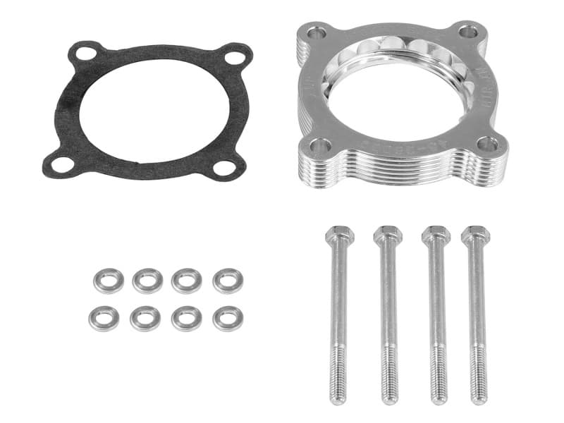 aFe Silver Bullet Throttle Body Spacer for Improved Airflow T-6061 Billet Alu... - Image 4