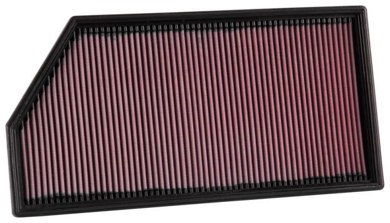 K&N Engineering Drop-In High-Flow Air Filter for Chevy C6 Reusable Washable - Image 2